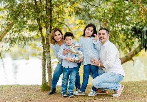 MINI ENSAIOS  de Ensaio Pré aniversário - Família - 