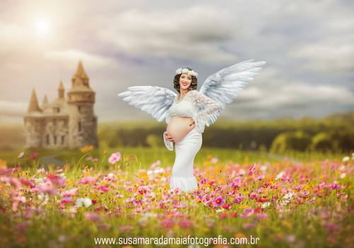 BOOK GESTANTE de Ensaio Gestante / A espera da Lívia / 