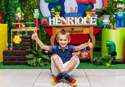 ANIVERSÁRIO de Prévia - Aniversário Henrique 5 anos