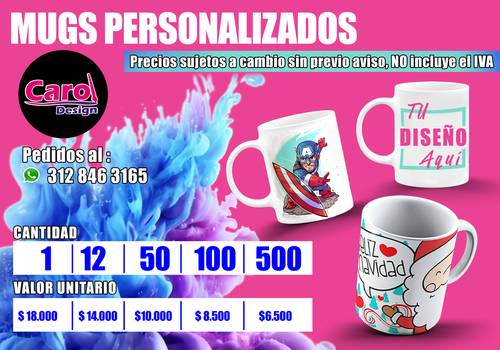 PUBLICIDAD de Personalizados