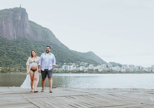 Espera do Bento | Ensaio de Gestante na Lagoa Rodrigo de Freitas