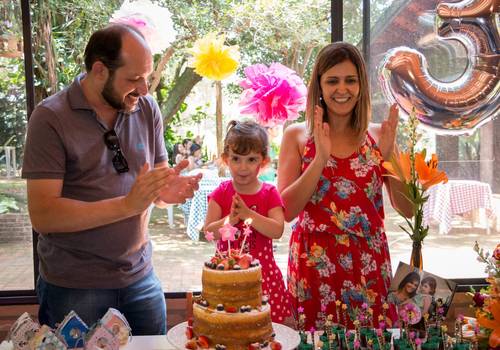 Infantil de Aniversário 3 Anos Rafaela