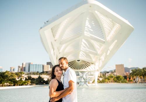 Pré Wedding de Ensaio de Casal no Porto Maravilha | Priscila & Paulo 
