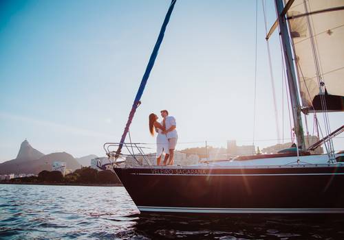 Pré Wedding de Pedido de Noivado em Veleiro no Rio de Janeiro | Beatriz & Vitor