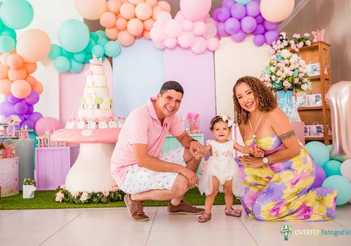 Infantil e Família  de Aniversário no Salão de Festas Espaço 14 | 1 ano da Fernanda