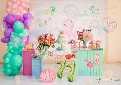 Infantil e Família  de Aniversário no Carrossel Festas | 3 Anos da Helena