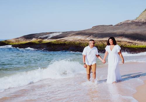 Pré Wedding de Ensaio de Casal em Itacoatiara | Thaynara e Wander