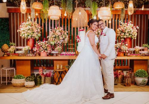Casamento de Casamento no Jardins do Chalé | Thaynara & Wander