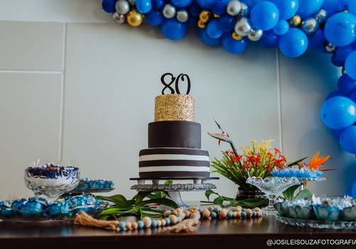 Aniversários Adultos de Aniversário de 80 Anos do Fernando