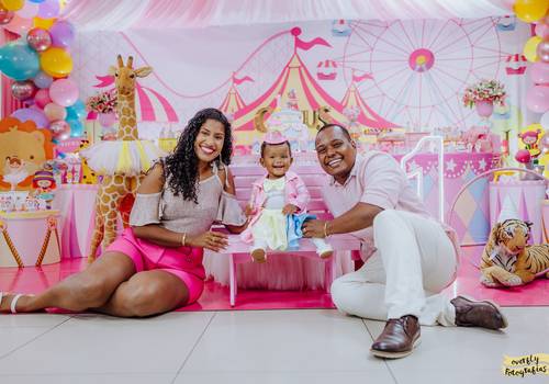 Infantil e Família  de Aniversário no Castelo da Magia | 1 Ano da Alice