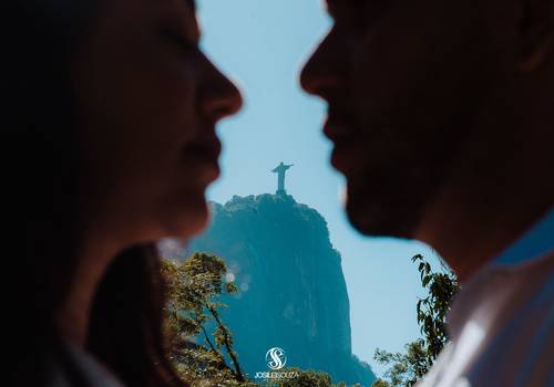 Pré Wedding de Ensaio de Casal no Jardim Botânico - RJ