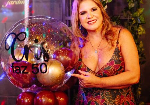Aniversários Adultos de Aniversário de 50 anos da Cris