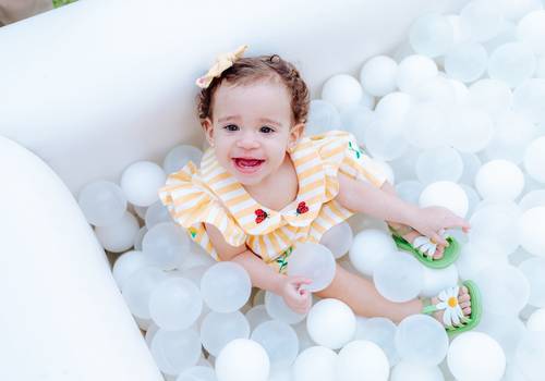 Infantil e Família  de Aniversário de 1 ano da Alice