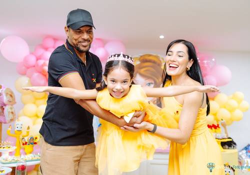 Infantil e Família  de Aniversário de 5 Anos Maria