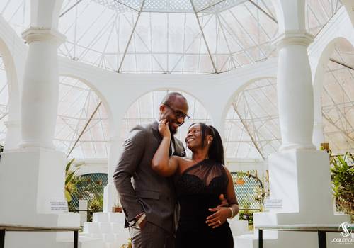 Pré Wedding de  Pre Wedding at the Botanical Gardens and Ipanema Beach in Rio de Janeiro