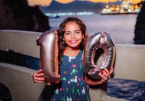 Infantil e Família  de Ensaio Fotográfico em Niterói | 10 anos da Valentina