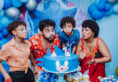 Infantil e Família  de Aniversário de 7 anos do João