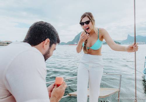 Pré Wedding de Pedido de Noivado em Veleiro no Rio de Janeiro | Natália & Leonardo