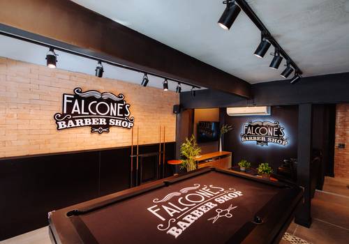 Comercial de Falcones Barber Shop | Jociele Andrade - Arquitetura