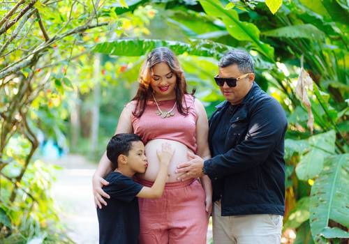 Gestante de Ensaio de Gestante no Parque Lage - RJ | Karla