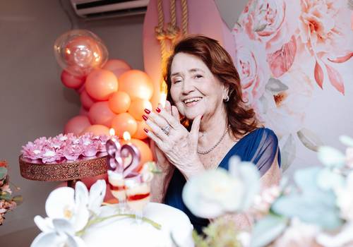 Aniversários Adultos de Aniversário de 82 anos da Sandra