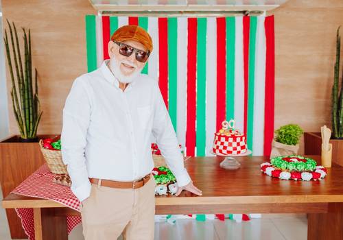 Aniversários Adultos de Aniversário de 90 anos do Almir