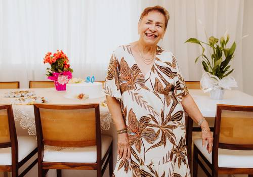 Aniversários Adultos de Aniversário de 80 Anos em Niterói | Carmen Lúcia
