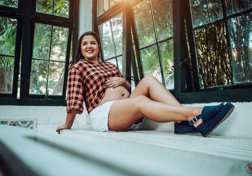 Gestante de Ensaio da 2ª Gestação da Mariana