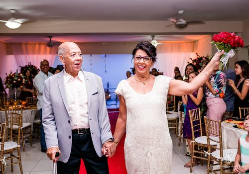 Pós Wedding de Bodas de Ouro (50 Anos de Casados) na Casa da Amizade - Lenita e Luiz Carlos