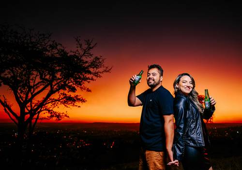 Ensaios de Viviane e Gustavo