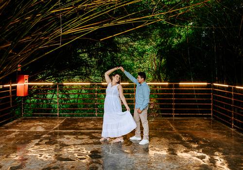 Ensaios de Rafaela e Flávio