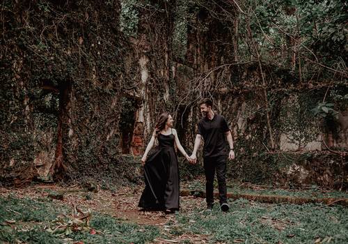 Ensaios de Carolina e Lucas