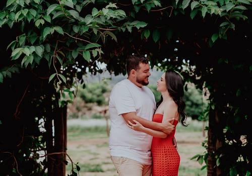 Ensaios de Francielle e Danilo