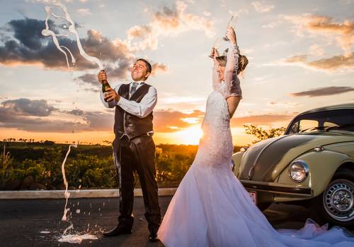 Casamentos de Lenizy e Vander Júnior