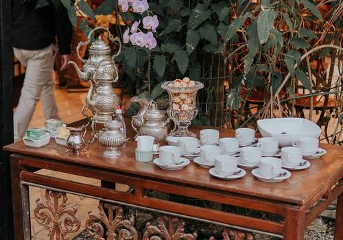 Buffet Enfesta de Mesa de Chá no Sítio Enfesta