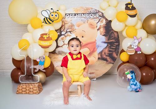 ANIVERSARIO INFANTIL de LOOKS ENSAIO DE 1 ANI- MENINA E MENINO