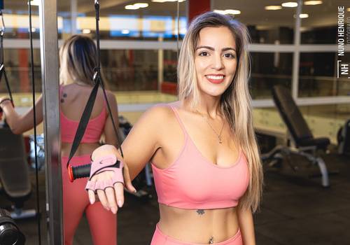 Ensaio Fitness de Dani Oliveira