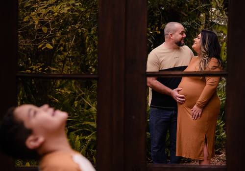 Gestante de Ensaio de gestante ao ar livre