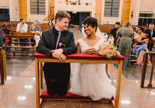 Casamento de Casamento e batizado na Igreja | Marcela & Alexandre