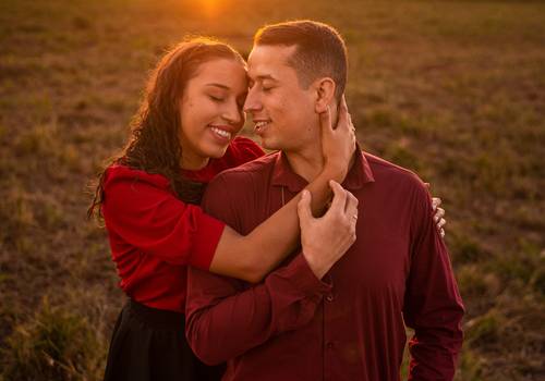 Ensaio pré casamento de Ensaio pré casamento nos Caminhos de Lomba Grande