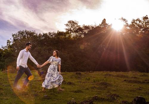 Ensaio pré casamento de Ensaio pré casamento na Fazenda Wolff - Rolante