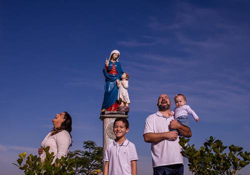 FAMÍLIA de Ensaio no Santuário das Mães em Novo Hamburgo