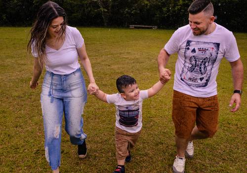 FAMÍLIA de Um dia no parque com o Enzo & Família