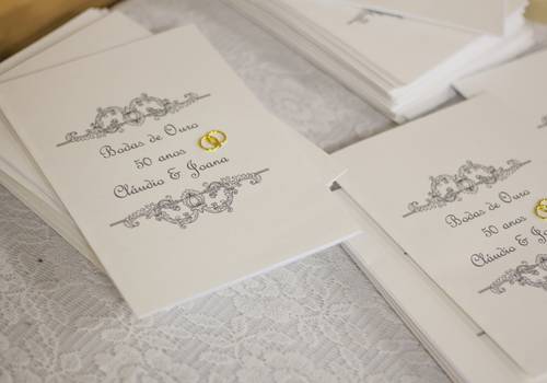 Eventos de Bodas de Ouro - Cláudio & Joana