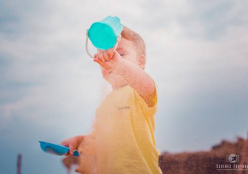 Ensaio infantil de Ithan Aarón 