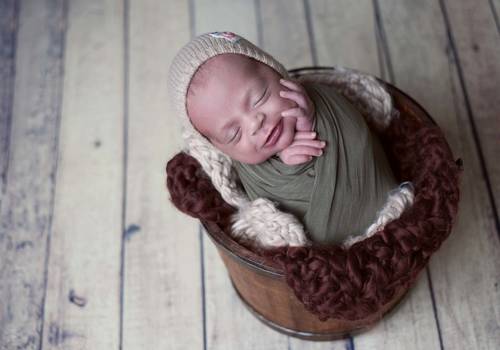 Newborn de Os primeiros dias de Otávio