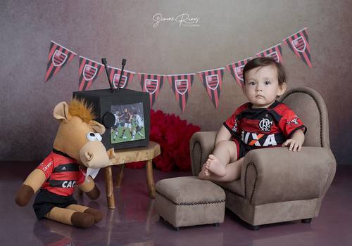 Smash the Cake de 1 aninho do Flamenguista - Davi