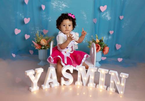 Smash the Cake de Yasmin comemora seu 1° aninho