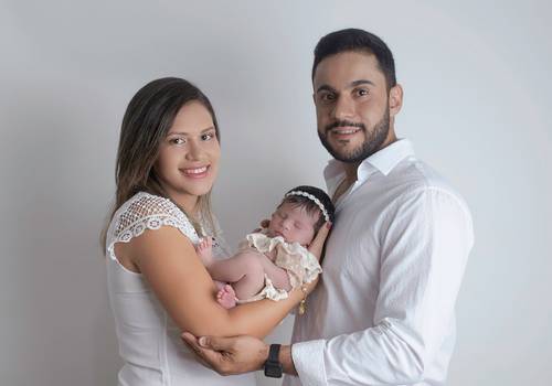 Newborn de O nascimento de Maria Antônia