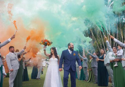 Casamentos de Danubia e Renato